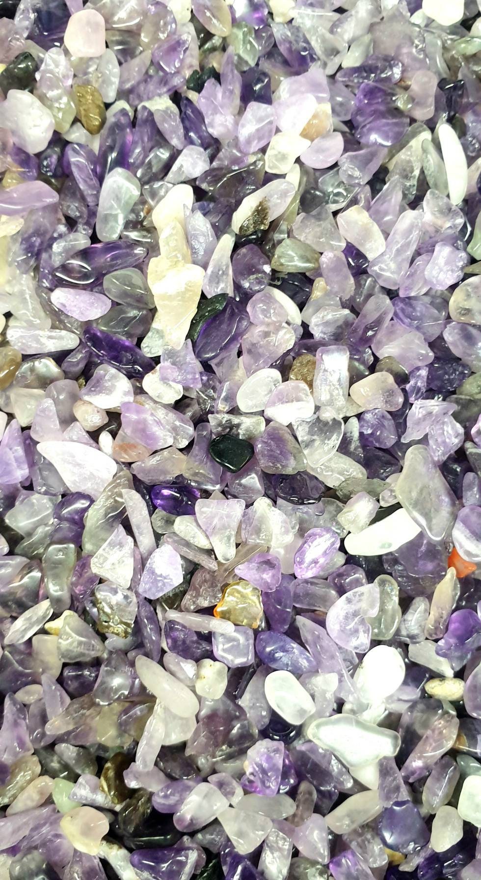 Extra Small Amethyst Crystal Chips 50g Bags - Arts Crafts