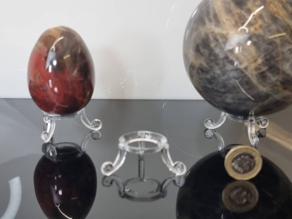 3 x Sphere Egg Display Stands