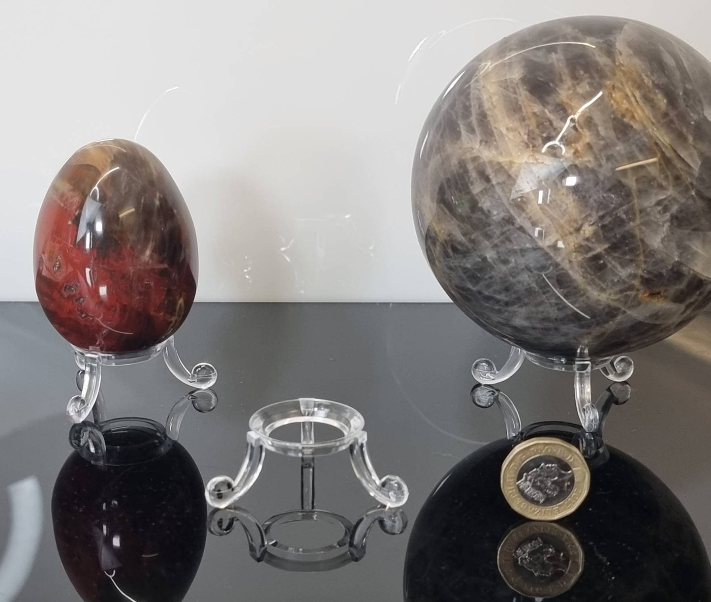 3 x Sphere Egg Display Stands