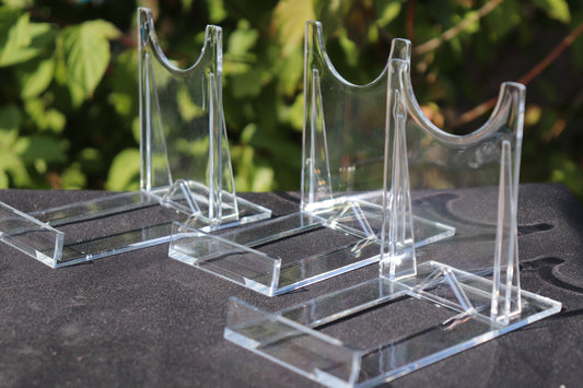 Extra Large Plastic Crystal / Mineral Display Stands  X1