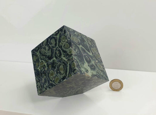 7) Crystal Cube Kambaba Jasper