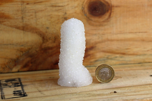 29) Quartz Stalactite Crystal Coral / Spirit / Cactus Quartz