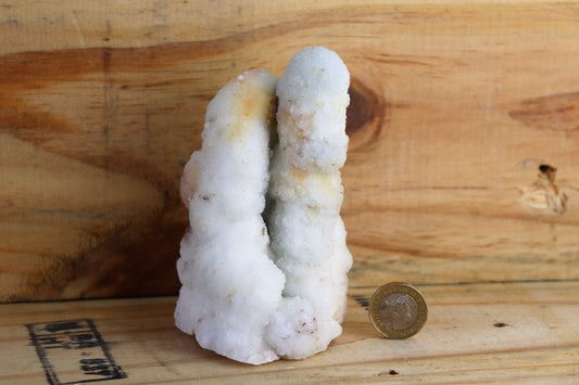 25) Large Quartz Stalactite Crystal Coral / Spirit / Cactus Quartz