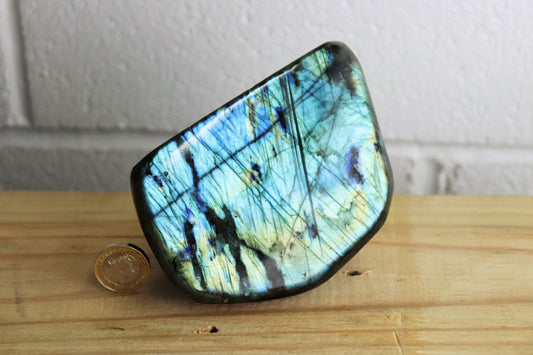 17) Labradorite Crystal Polished AAA Grade