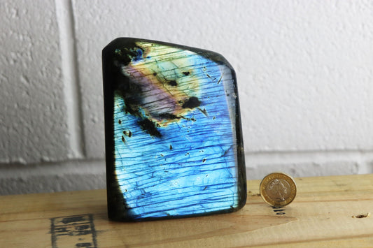 1) Labradorite Crystal Polished AAA Grade