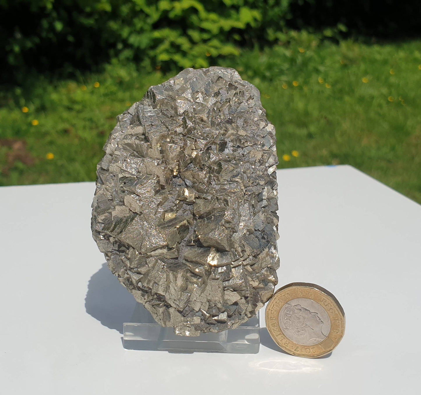 15) Natural Pyrite Crystal- Fools Gold