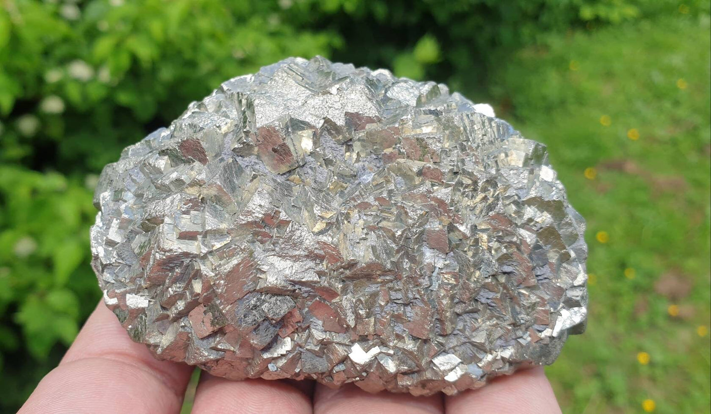 15) Natural Pyrite Crystal- Fools Gold