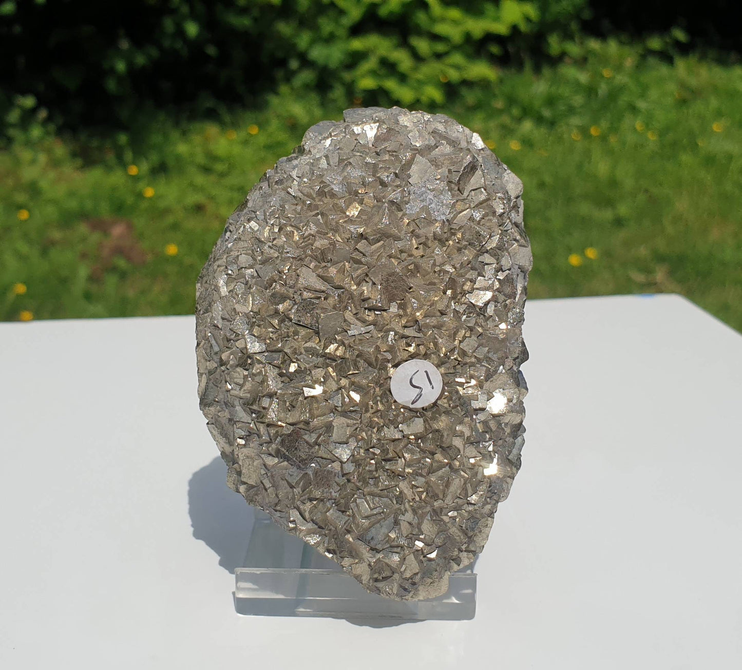 15) Natural Pyrite Crystal- Fools Gold