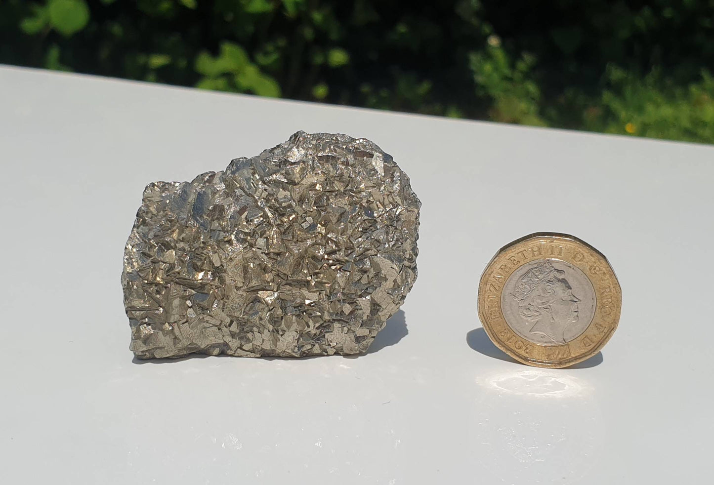 8) Natural Pyrite Crystal- Fools Gold