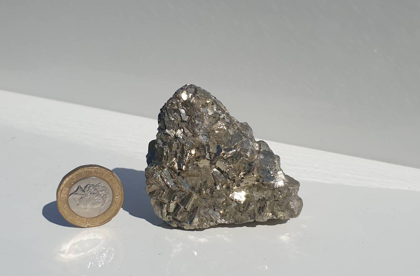 4) Natural Pyrite Crystal- Fools Gold