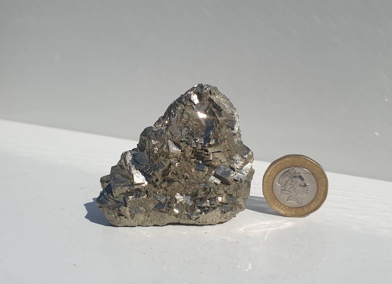 4) Natural Pyrite Crystal- Fools Gold