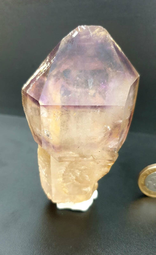 16) Large Amethyst Quartz Crystal Sceptre