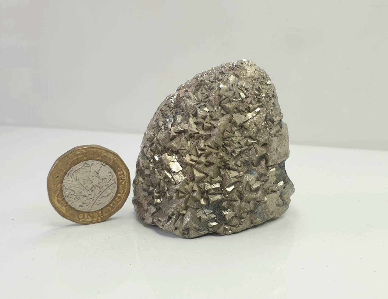 3) Natural Pyrite Crystal- Fools Gold