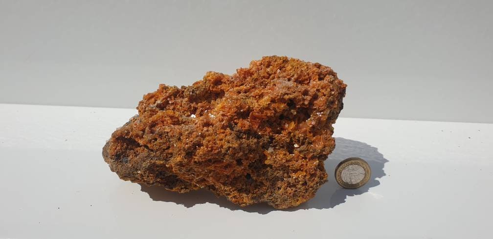 9) large Wulfenite Crystal