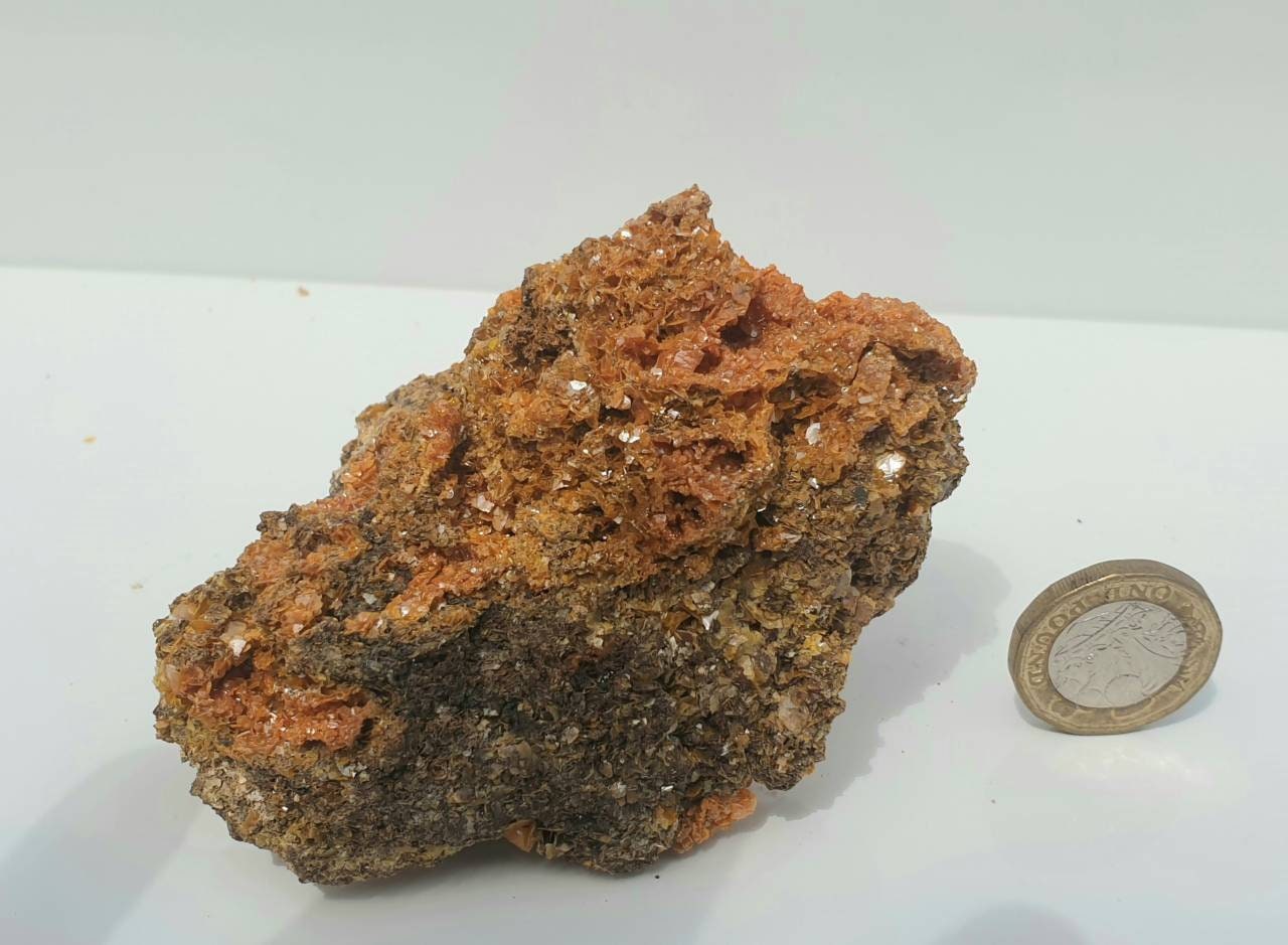 4) large Wulfenite Crystal