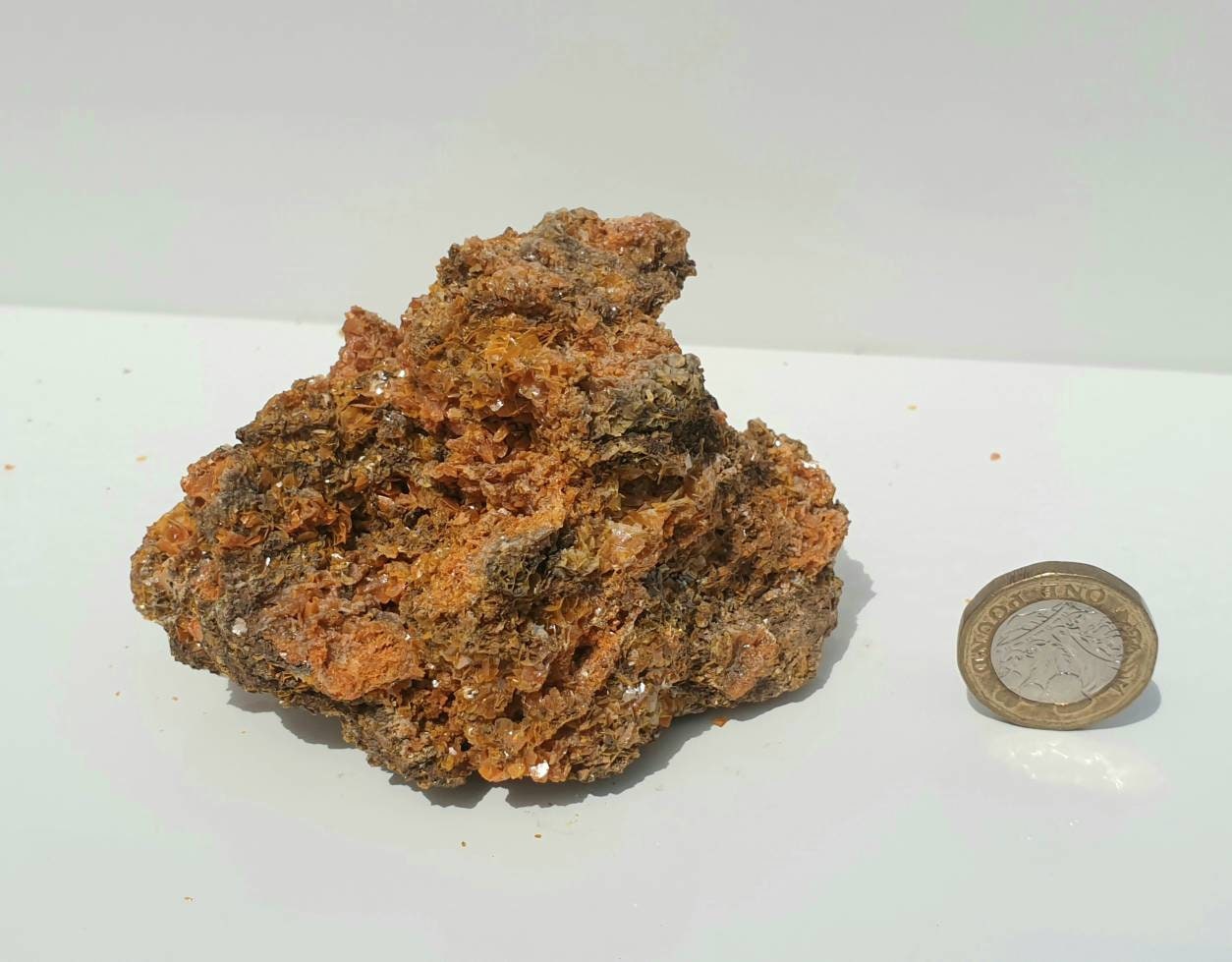 4) large Wulfenite Crystal