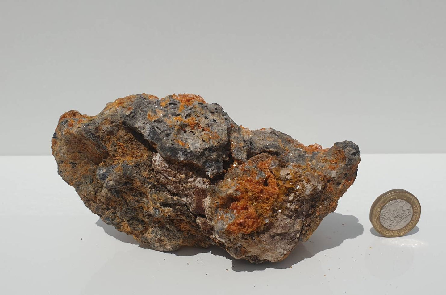 4) large Wulfenite Crystal