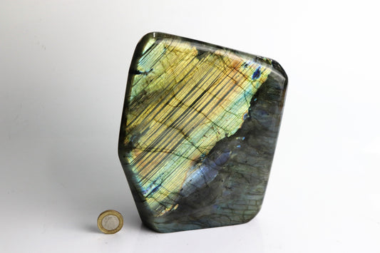 86) Large Labradorite Crystal Polished AAA Grade