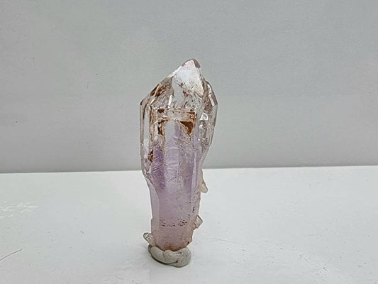 27) Clear Quartz & Amethyst Crystal Sceptre