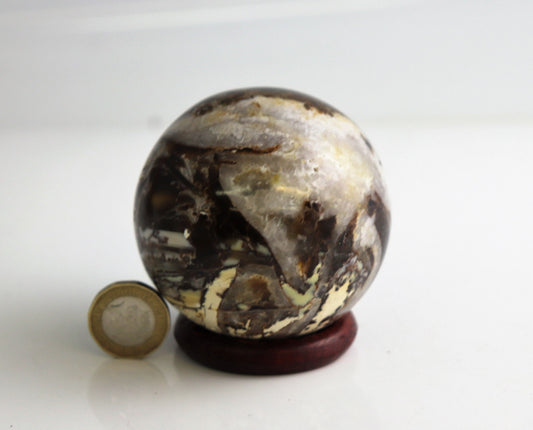 43) Brown Opal Crystal Sphere  Madagascar Unique Home Decor