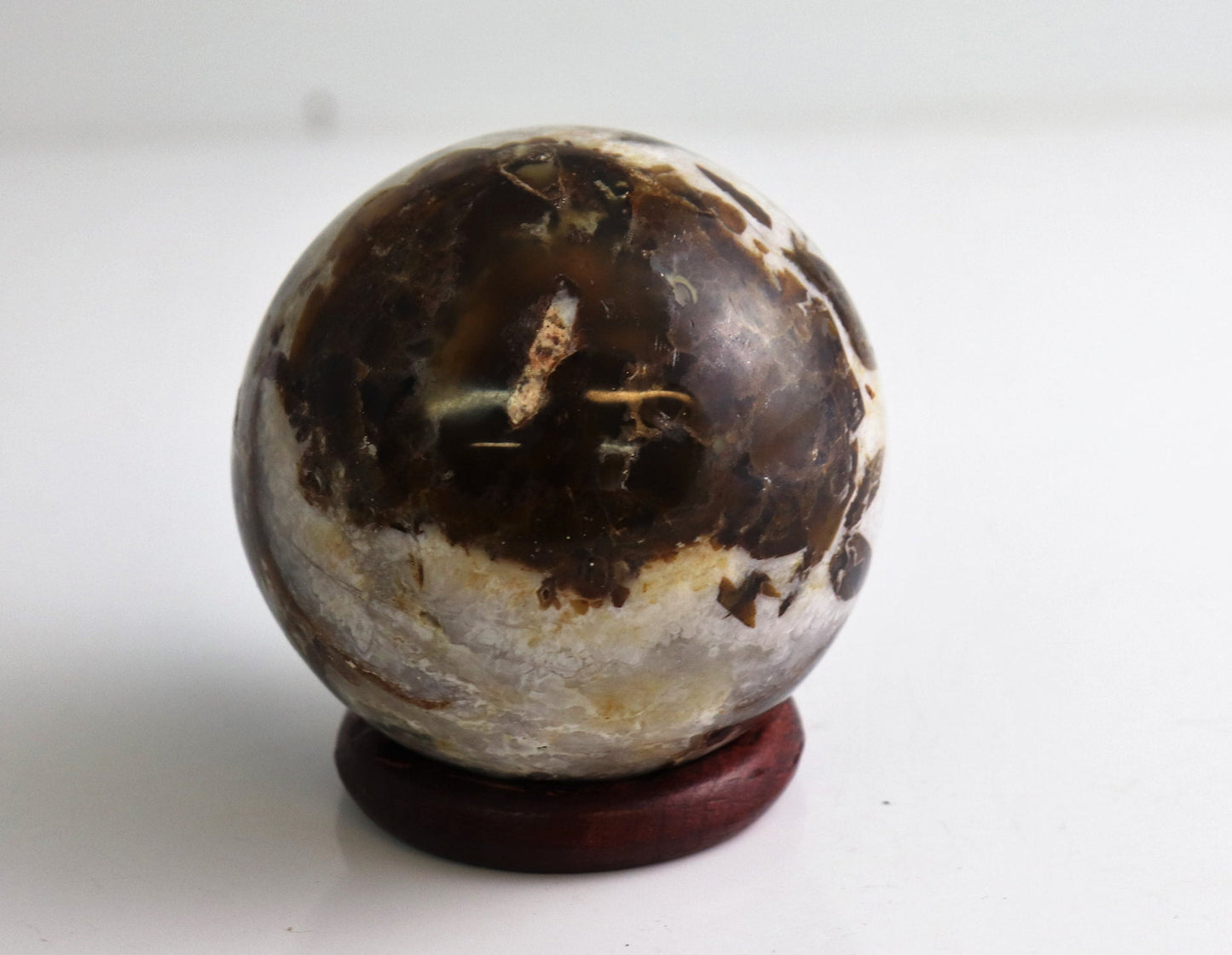 43) Brown Opal Crystal Sphere  Madagascar Unique Home Decor