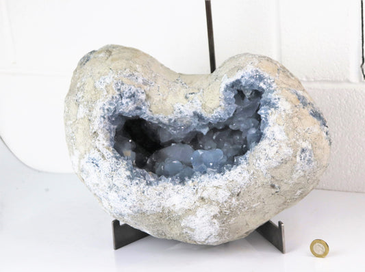 66) XL Large Celestite Crystal Premium Geode  23.85 KG