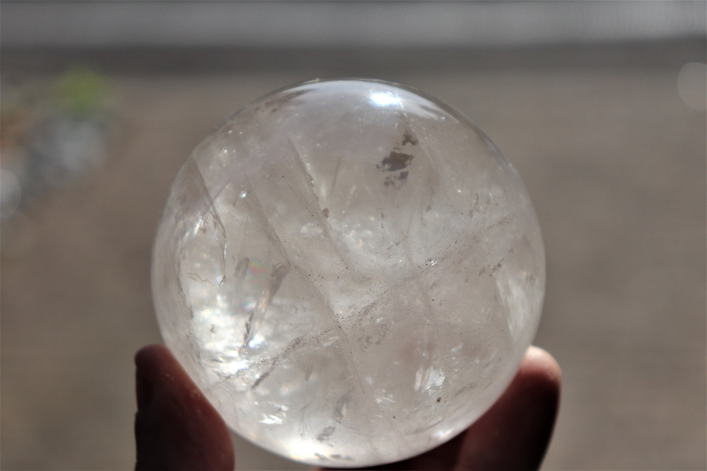 94) Quartz  Crystal Sphere