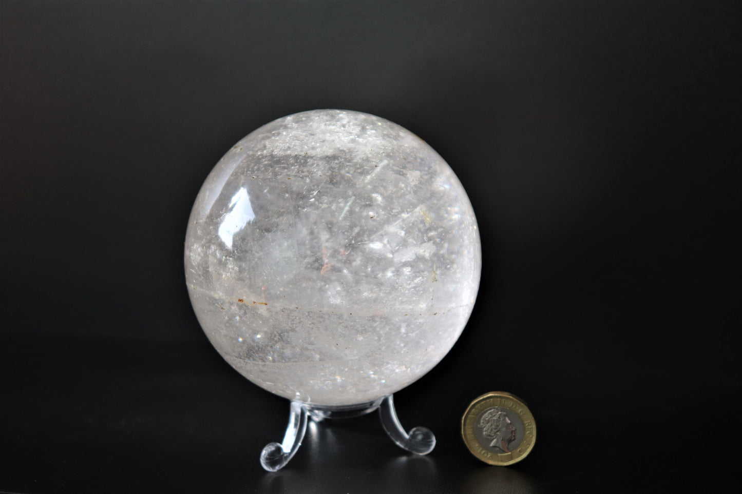 33) Quartz  Crystal Sphere