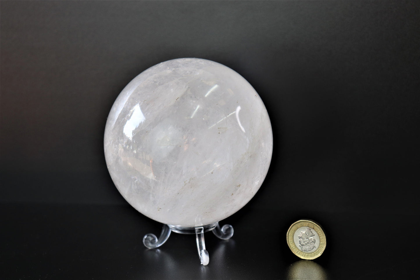 79) Quartz  Crystal Sphere