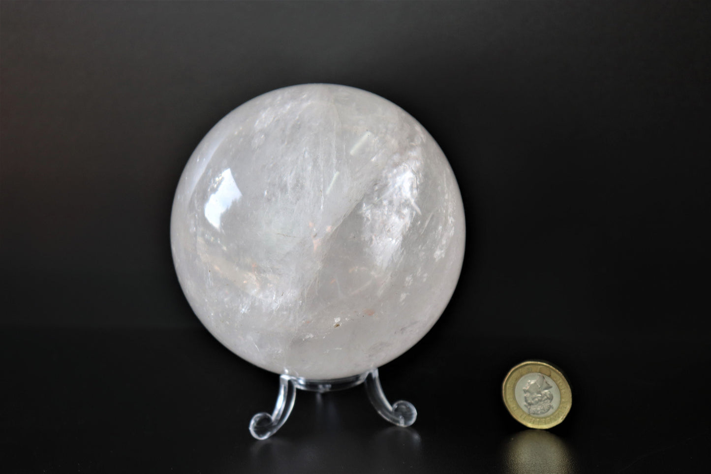 79) Quartz  Crystal Sphere