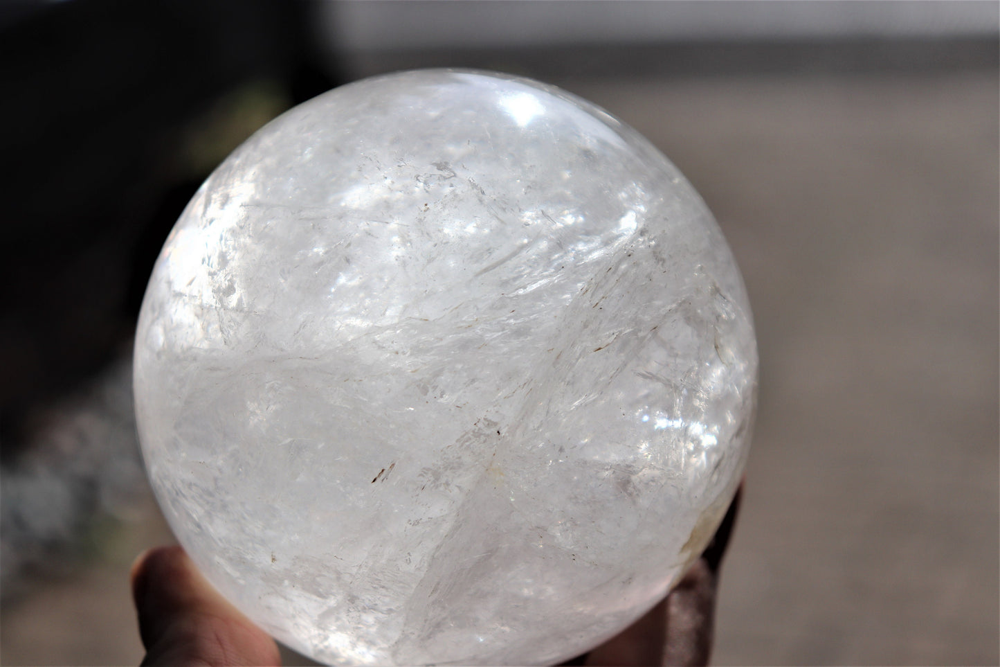 79) Quartz  Crystal Sphere