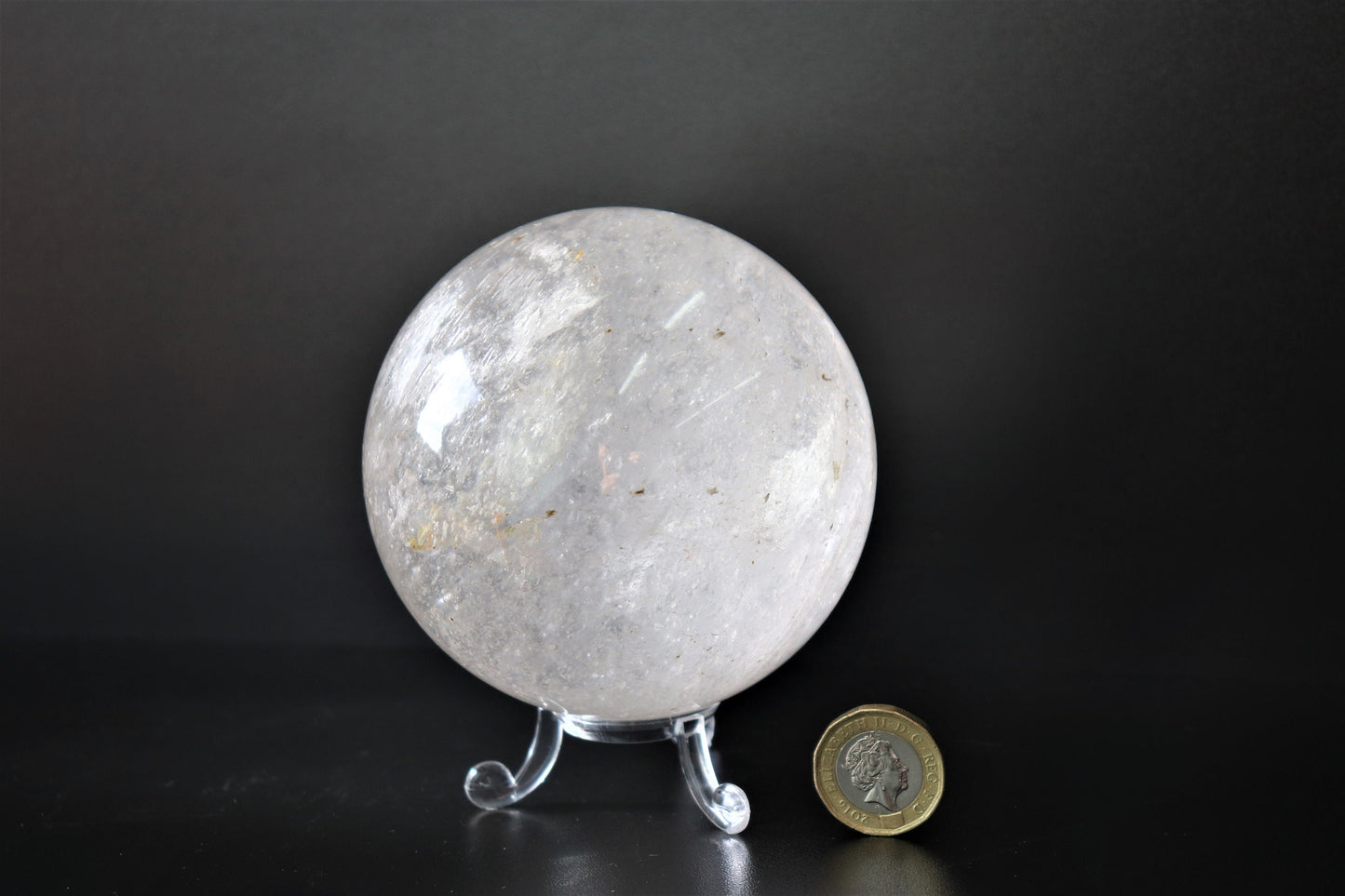 33) Quartz  Crystal Sphere