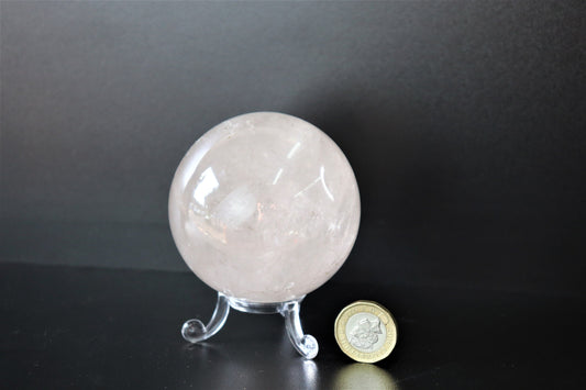 58) Quartz  Crystal Sphere