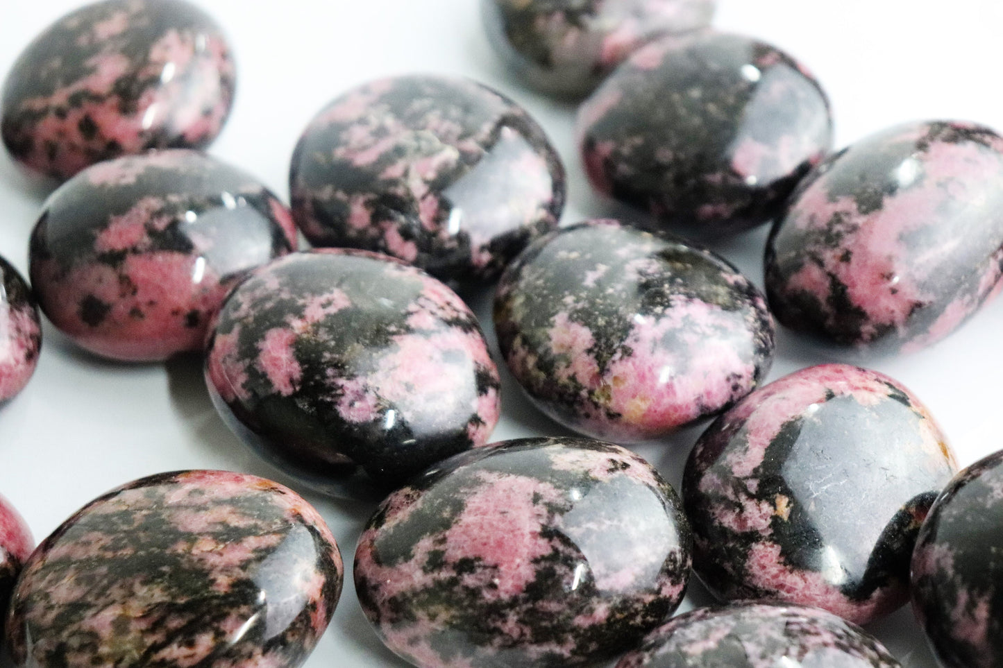 Large Rhodonite Crystal Palmstone  Gallet Madagascar