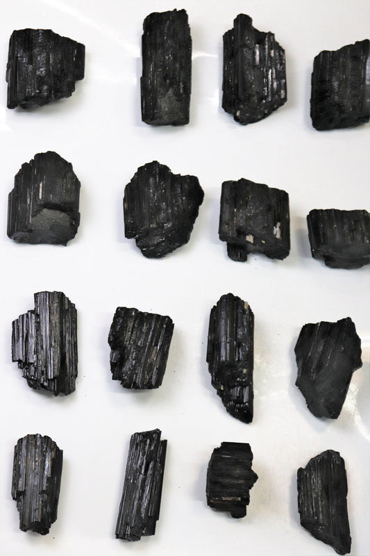 Extra Large Raw Black Tourmaline Crystals  , Choose Your Size