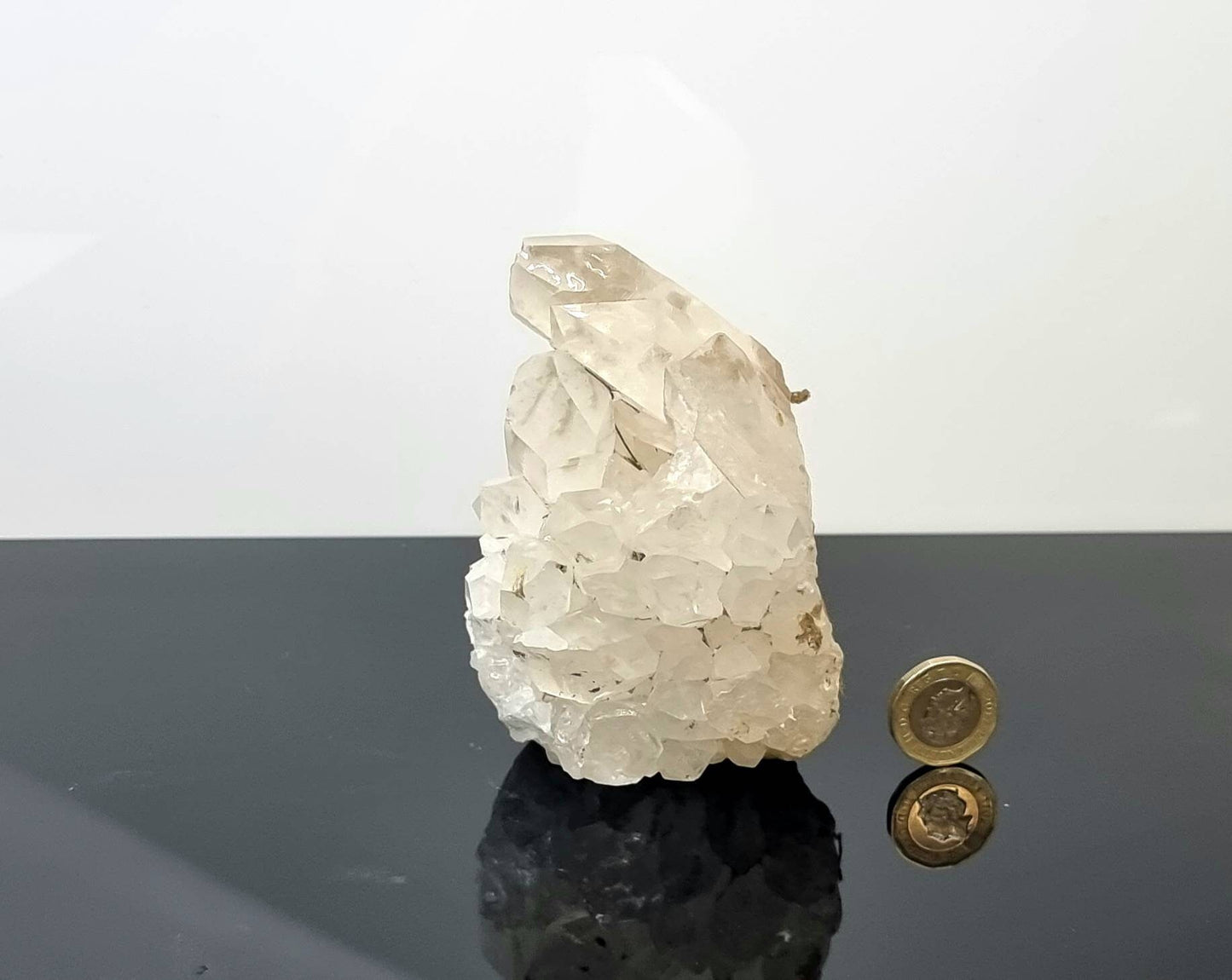 36) large Quartz Crystal Cluster