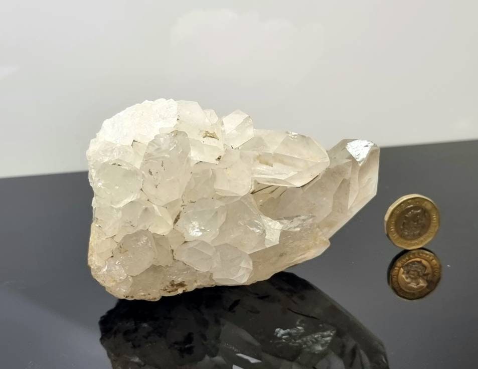 36) large Quartz Crystal Cluster