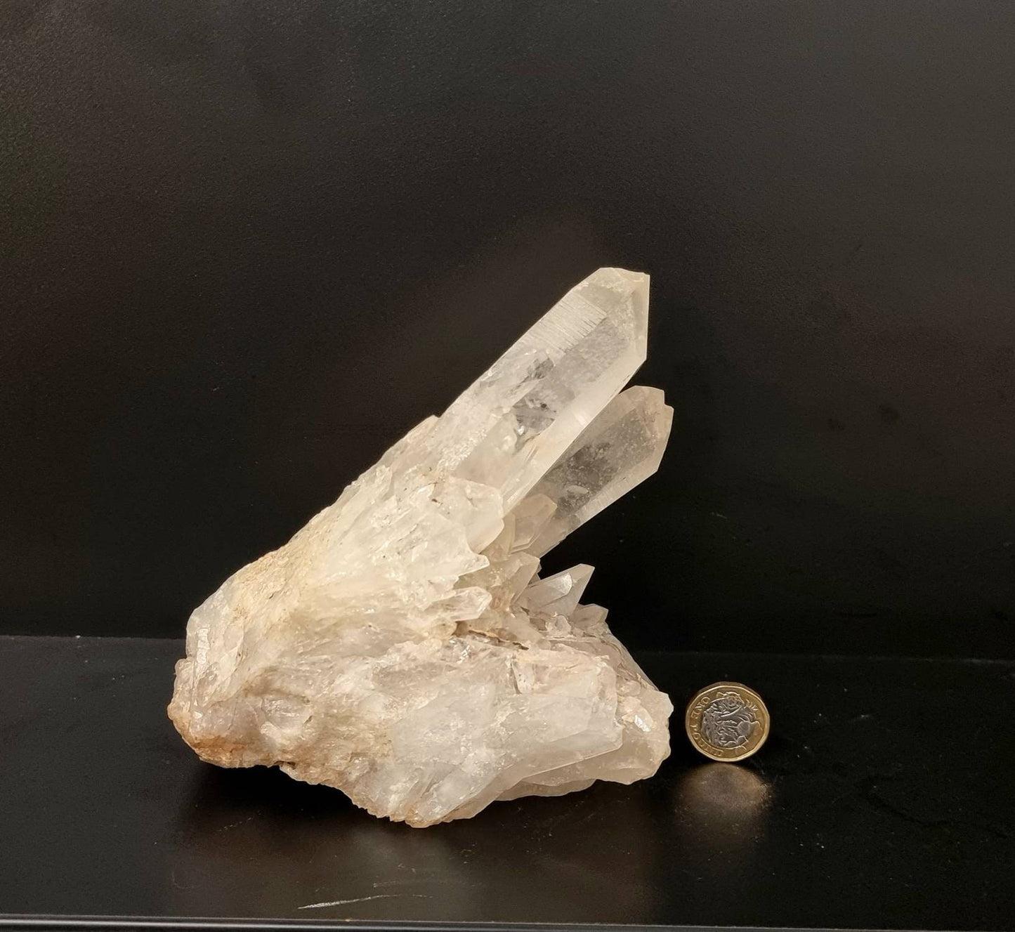 48) large Quartz Crystal Cluster