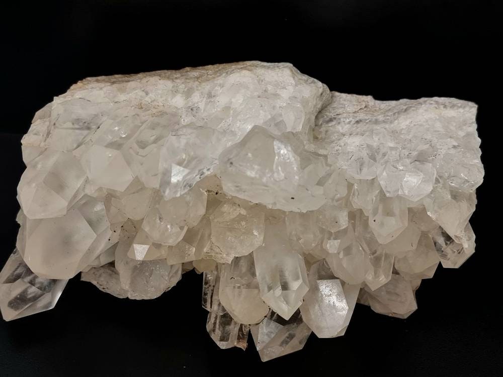 15) large Quartz Crystal Cluster