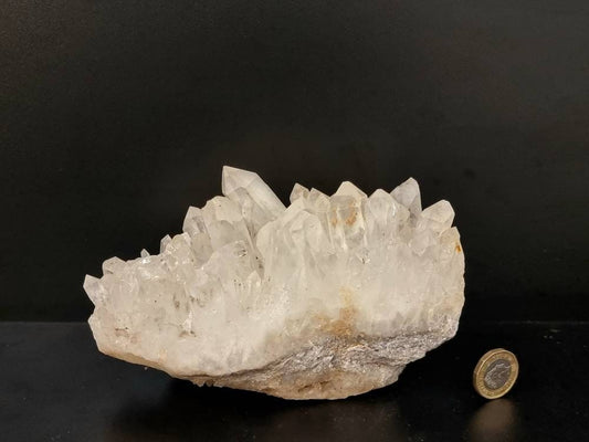 23) large Quartz Crystal Cluster