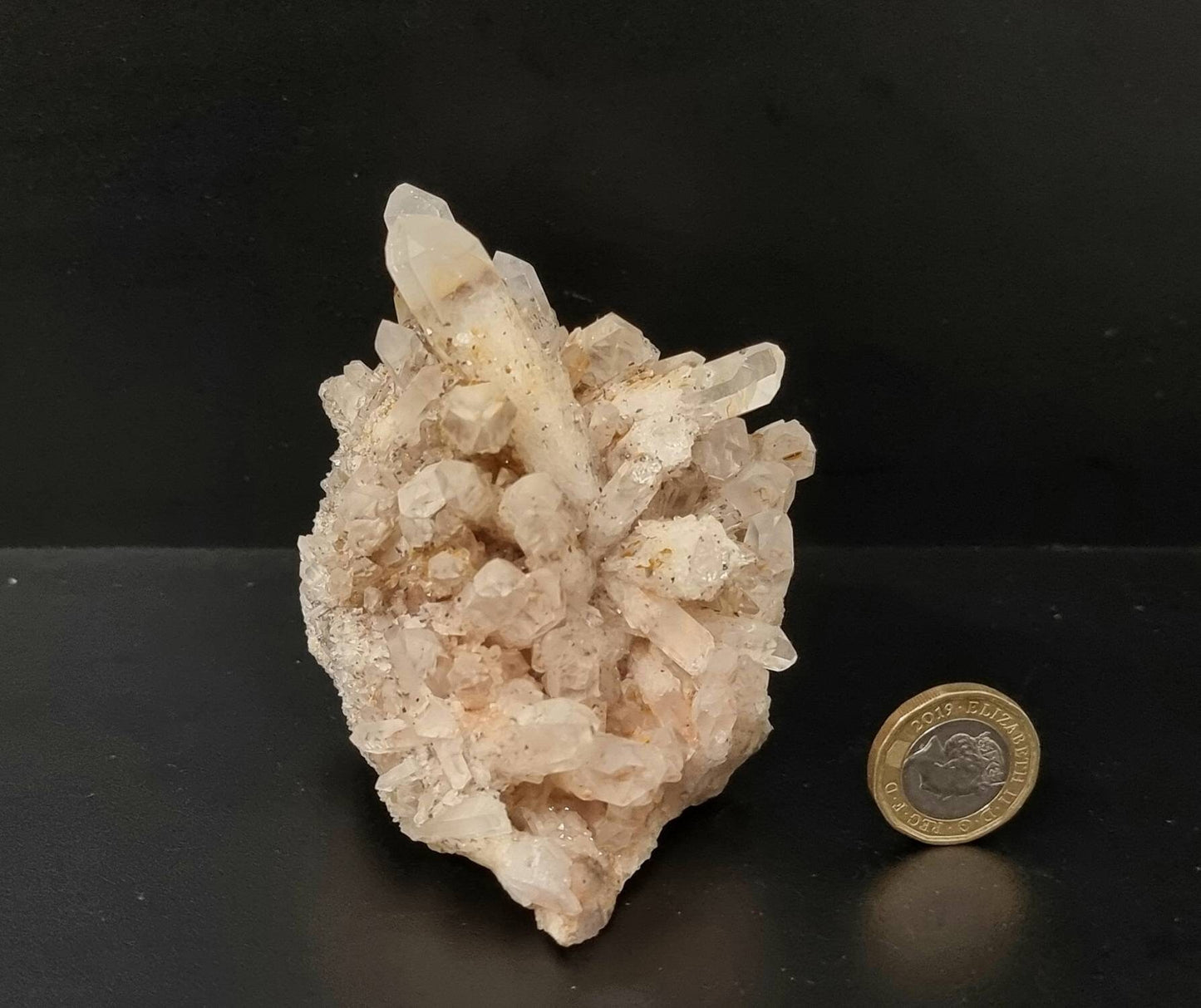 35) Small Quartz Crystal Cluster