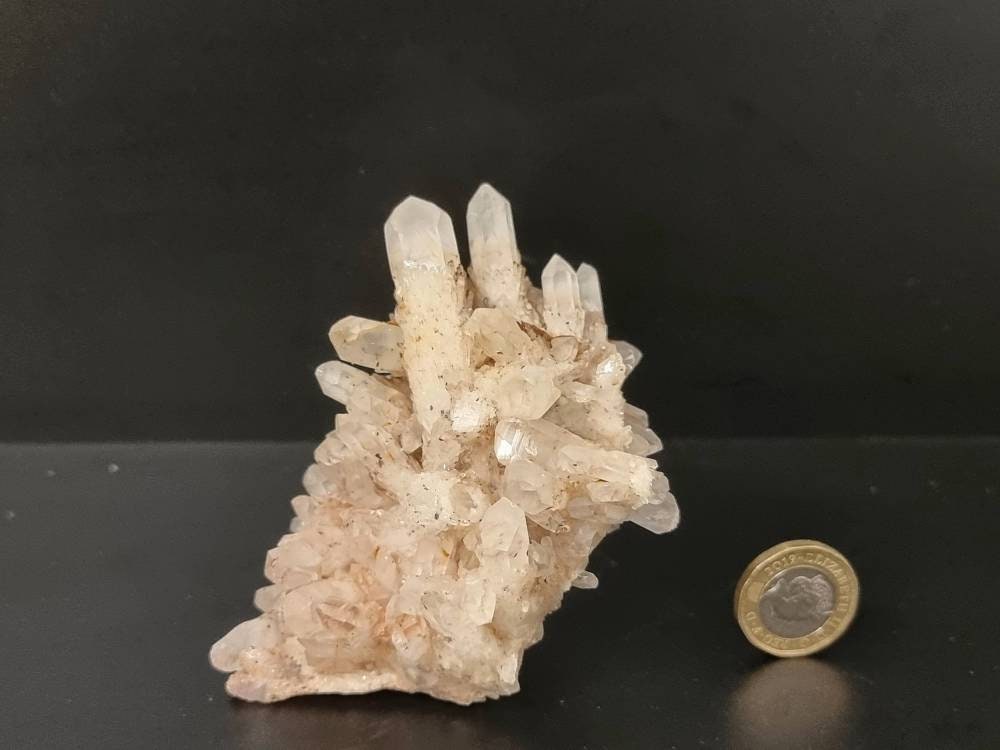 35) Small Quartz Crystal Cluster