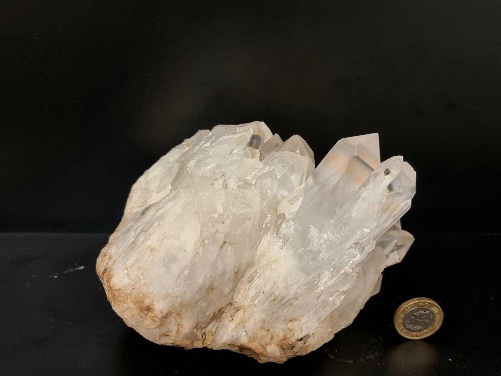 51) large Quartz Crystal Cluster