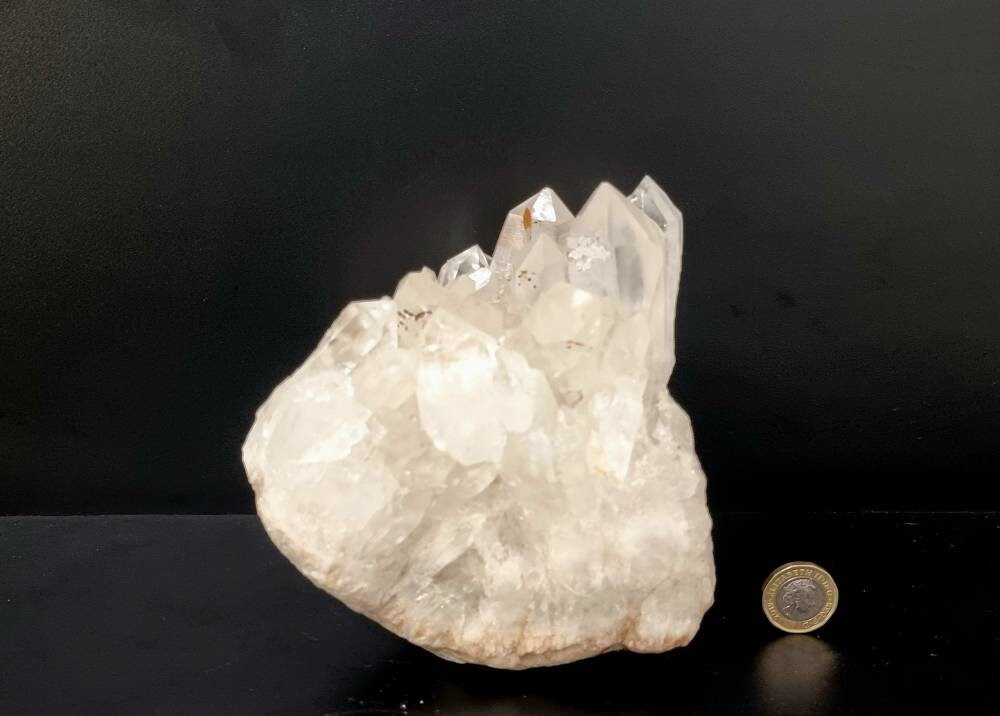 51) large Quartz Crystal Cluster