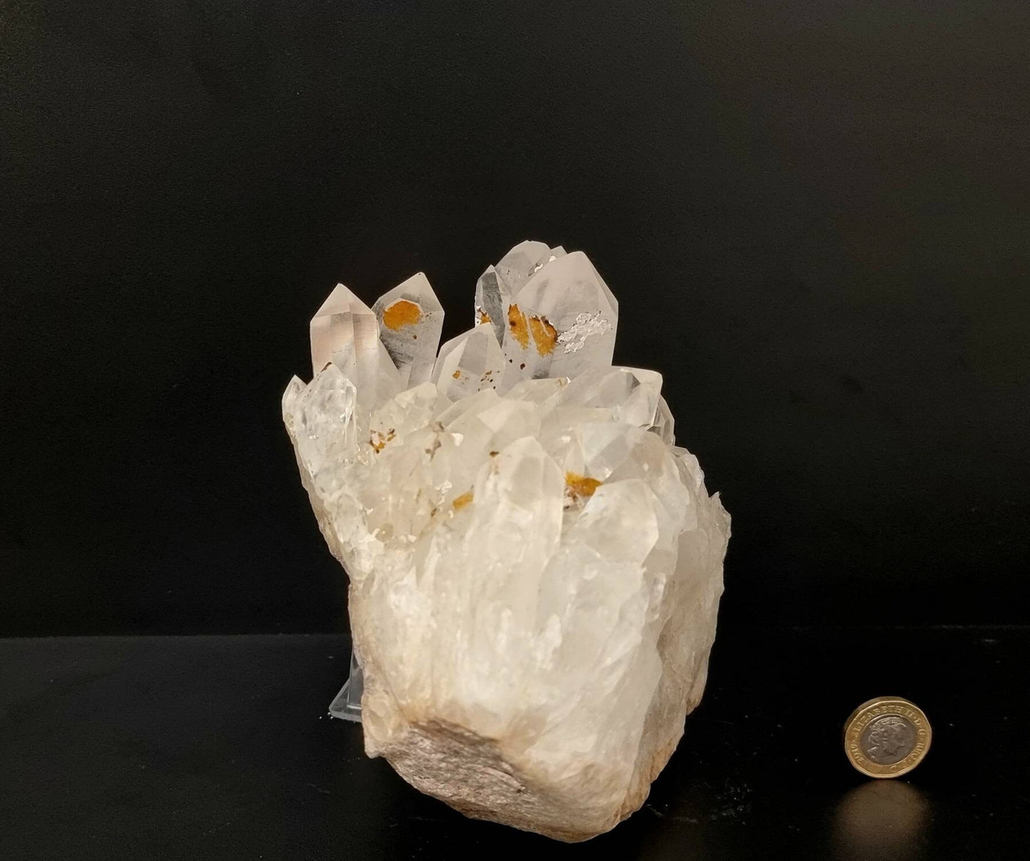 51) large Quartz Crystal Cluster