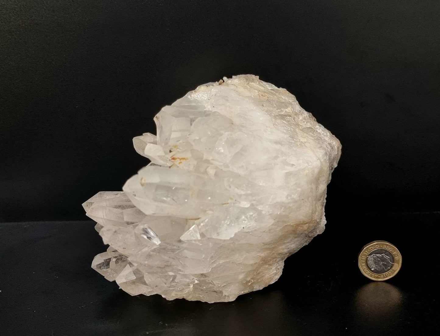 49) large Quartz Crystal Cluster