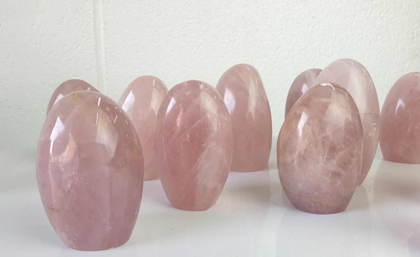 1 X Rose Quartz Crystal Freeform