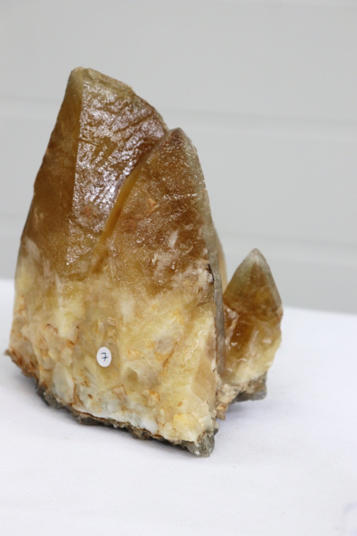 7) Extra Large Dog Tooth Calcite Crystal Stellar Beam Mineral From Morocco 1.44kg