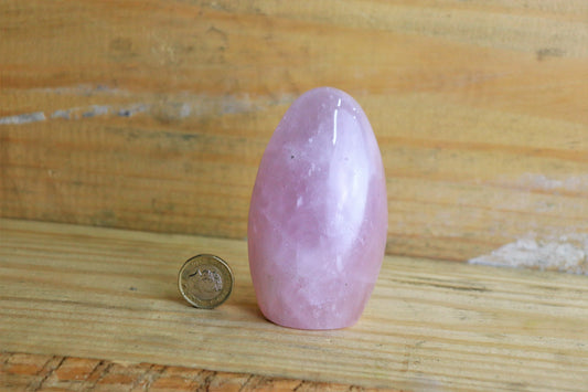 36) Rose Quartz Crystal Freeform