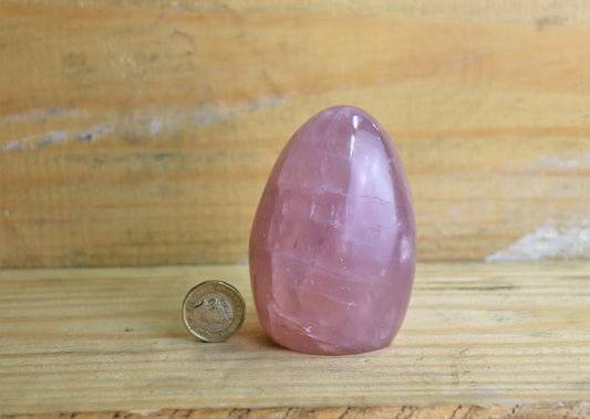 28) Rose Quartz Crystal Freeform